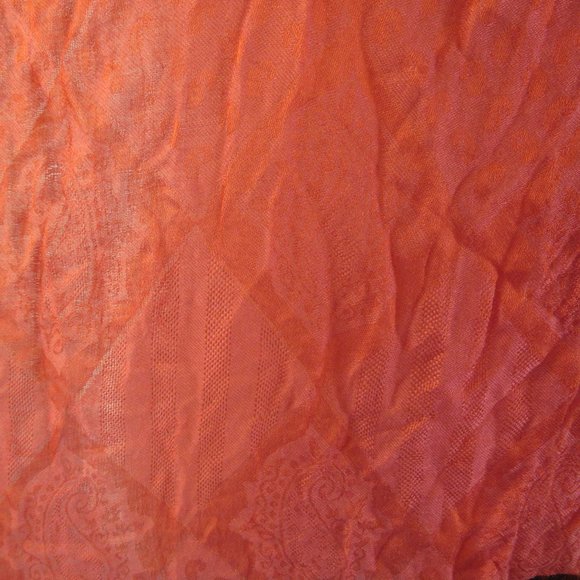 Diamond Argyle Paisley Fringe Scarf Lightweight - Picture 6 of 6